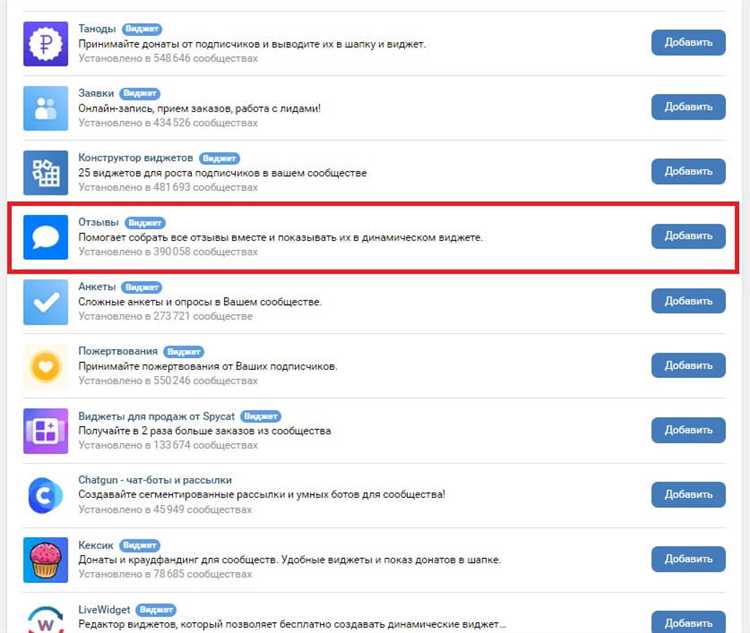 Полезные виджеты ВКонтакте для сообществ